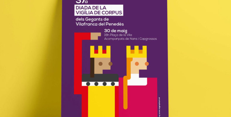 DISSENY VIGÍLIA DE CORPUS – Gegants de Vilafranca del Penedès