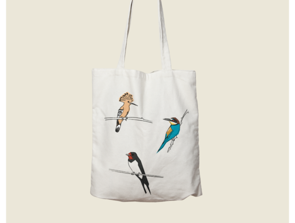 angels-pinyol-tote-bag-estampak-birds-colorful-customize-oreneta-puput-abellerol-